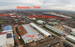 Hală industrială cu poziționare strategică în Giarmata