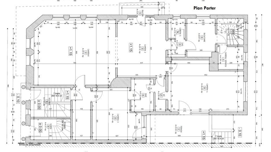 Vila Primaverii 985 mp desfasurati teren 390 mp 38 ml deschidere D+P+3 - Poză 8