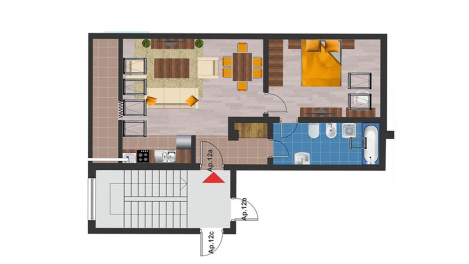 Apartament două camere rate la dezvoltator - Poză 5