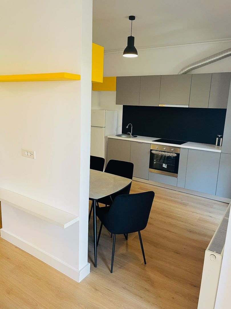 Studio dublu, lux , centrala proprie,terasa, parcare subterana, metrou - Poză 13