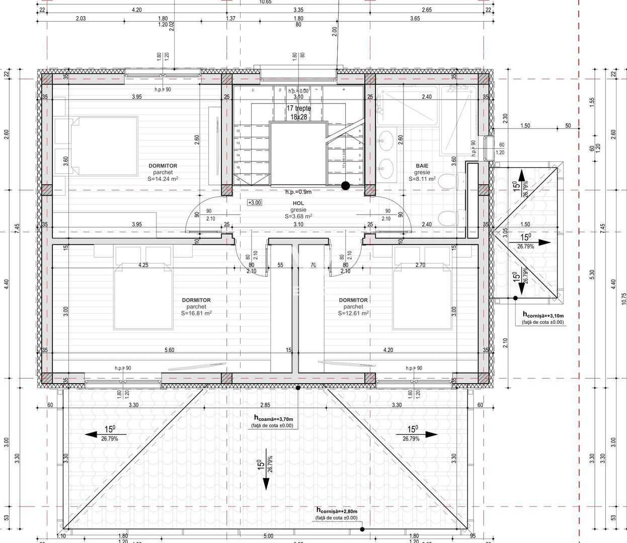 Casa individuala zona Primarie, Selimbar, Sibiu - Schiță 5
