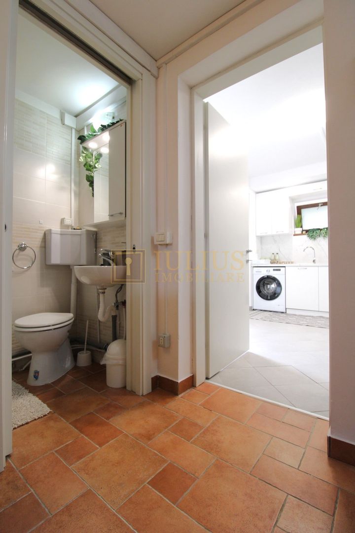 2 camere, prima inchiriere la demisol cu curte, terasă și parcare- Dumbrăvița - Poză 11