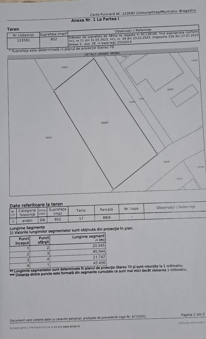 Teren intravilan 2944 mp Rubinului/Bragadiru - Poză 8