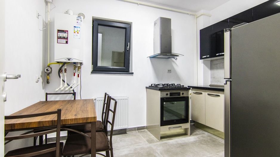 2 Camere, BUCATARIE INCHISA, balcon, mobilat/utilat, 5 minute Metrou, bloc nou - Poză 4