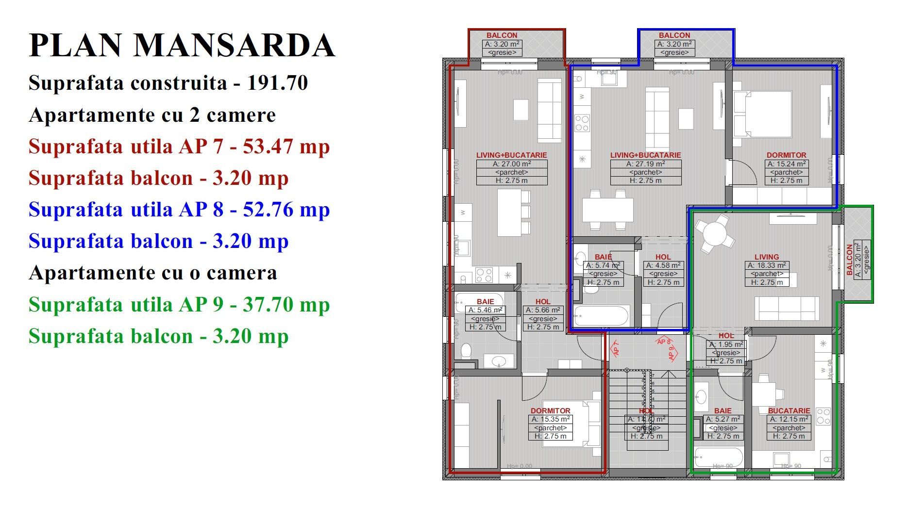 Giroc-Eso | S.A.D-uri si Apartamente cu 1 si 2 camere - Poză 6