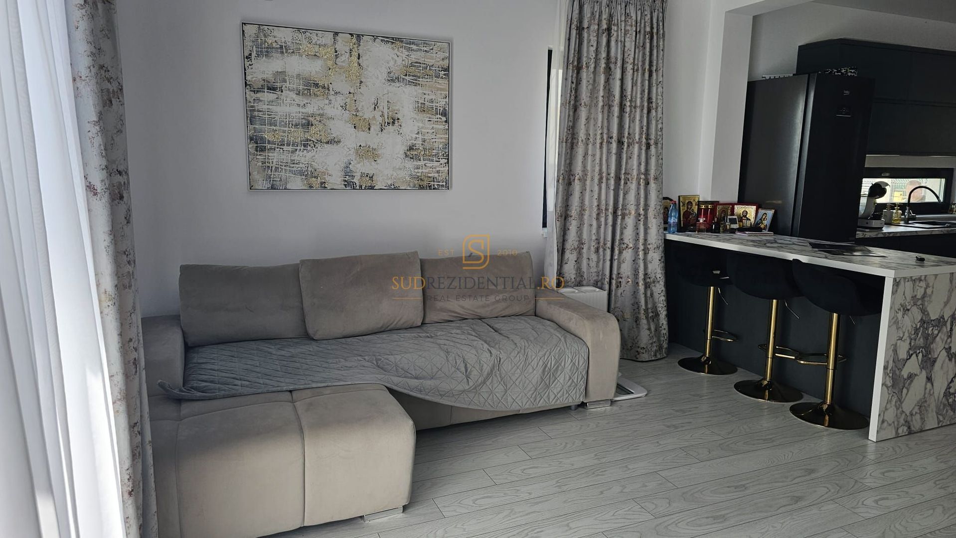 Duplex 3 camere/ Mobilat și utilat/ Curte 156 mp/ Comuna Berceni - Poză 6