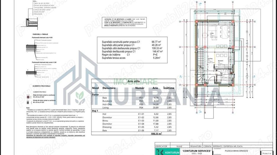 Teren intravilan cu autorizație de construire, Bârnova, Iași - Poză 4