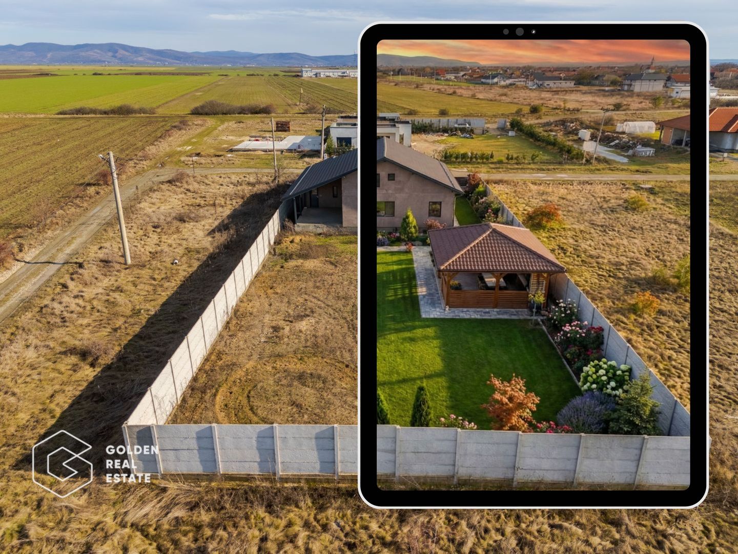 Casa noua pe un nivel, la gri, Mandruloc, comision 0% - Poză 1