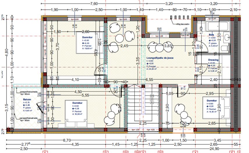 0% comision | Casă cu arhitectură contemporană | Feleacu - Schiță 5