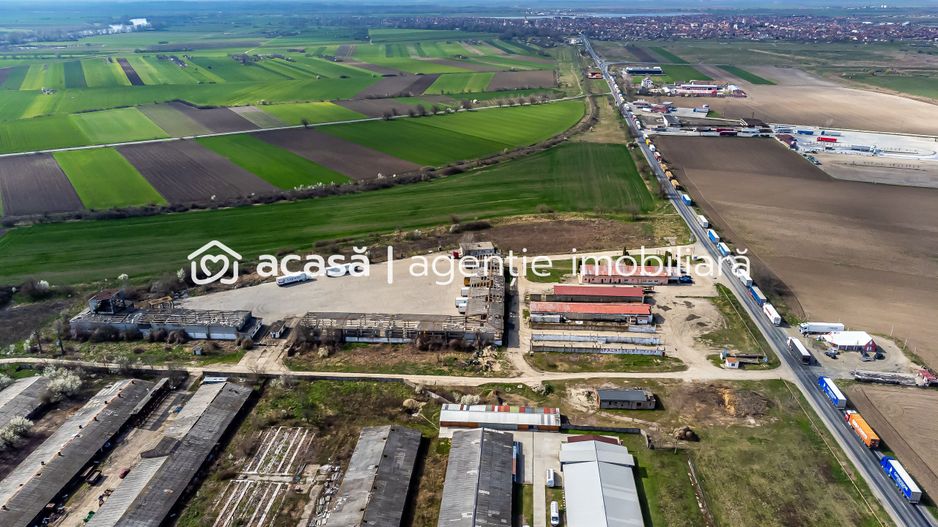 4,2 ha Teren DN7 Nădlac pentru Parc Logistic - Poză 2
