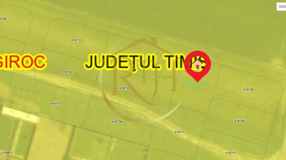 Oferim spre vanzare parcela pentru duplex,  Giroc, suprafata 507 mp, 2 fronturi - Poză 7