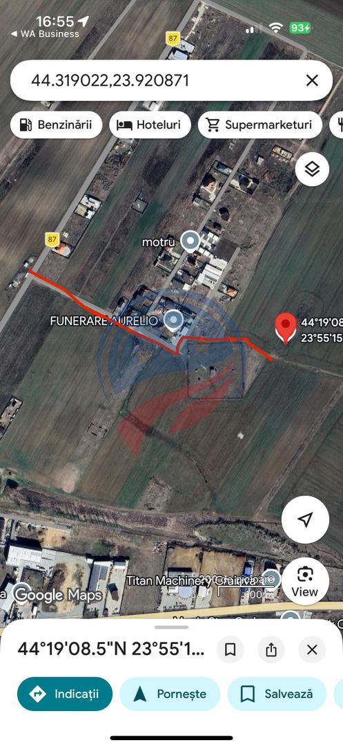 Teren de vanzare/Pielesti/Peugeot - Poză 1