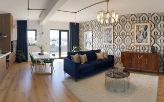 Apartamentul nr. 28 | 2 camere decomandat | Etaj 3 | Terasă 8,56 mp | - Poză 2