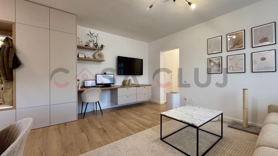 Apartament premium Gheorgheni, 3 camere, complet mobilat și utilat - Poză 9