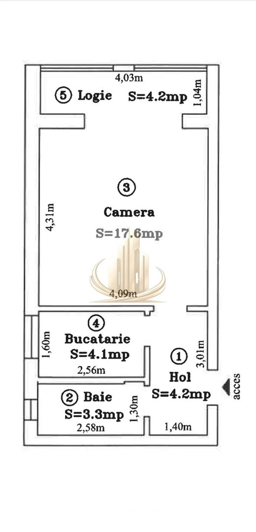 Apartament 1 cameră – Zonă Brâncoveanu | Ideal locuință sau investiție - Poză 10