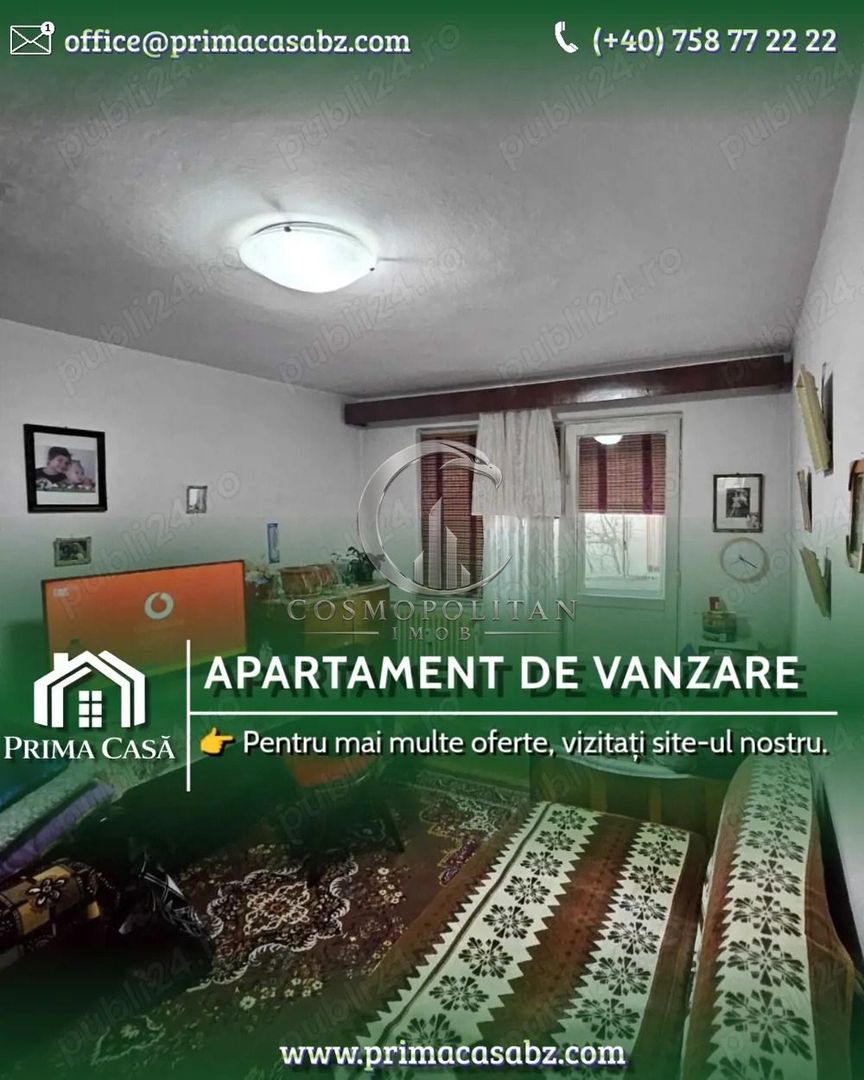 Apartament cu 2 camere zona Crang Stadionului etaj 3 din 4 Pret: 43.000 - Poză 4