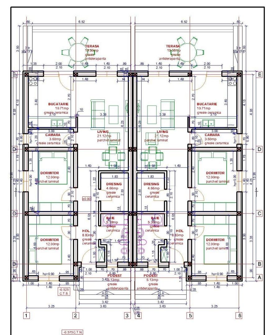 Duplex pe parter 3 camere, terasa spatioasa, 2 km de Timisoara - Poză 6