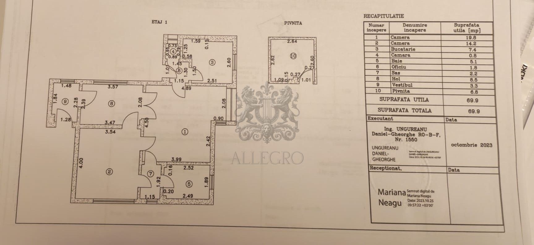 3 Camere | Foisorul De Foc | Renovat 2025 | Deosebit | 1/3 | Boxa - Schiță 8
