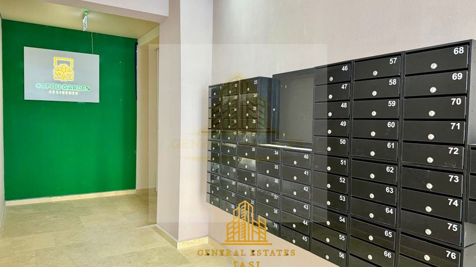 Vânzare apartament 2 camere | 55,6 mp | Copou Garden Residence - Poză 20