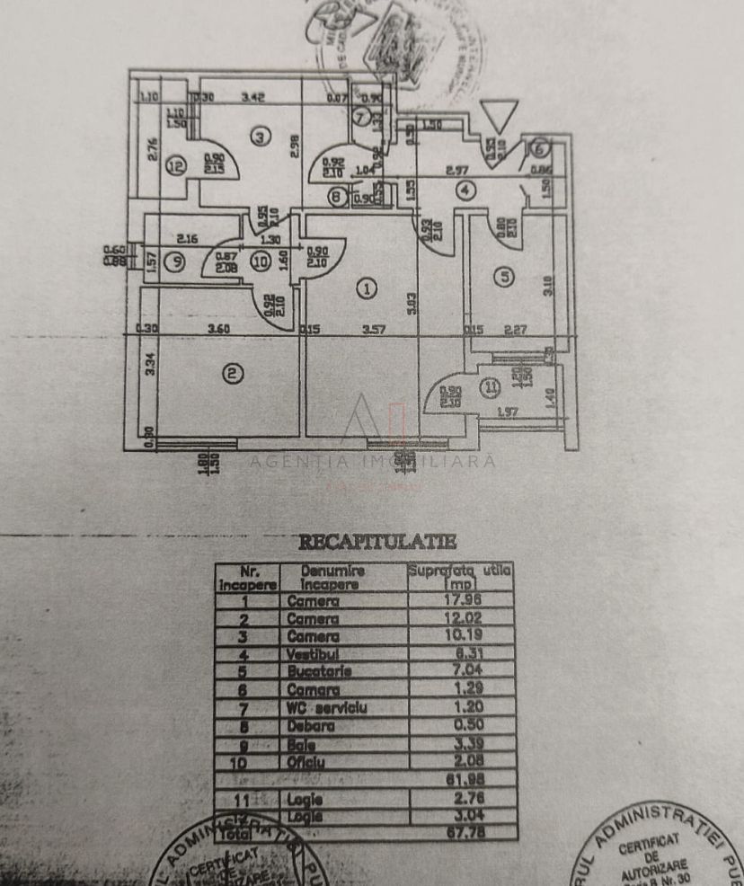 3 Camere | 9 min Metrou Titan - Schiță 14