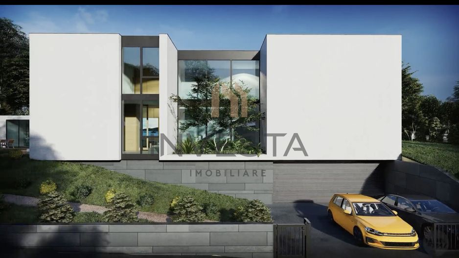 Vila de lux cu arhitectură superbă, cu panorama spre Cluj! - Poză 1