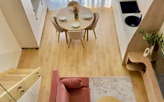 Penthouse 3 camere, 107 mp utili + logie 18 mp, vedere panoramică spre munți - Poză 17