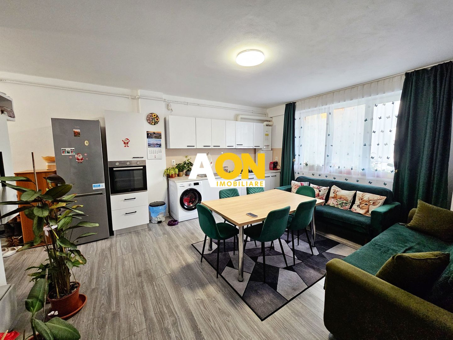 Apartament 3 camere, 2 bai, mobilat, utilat, bloc nou, Ampoi 3 - Poză 1