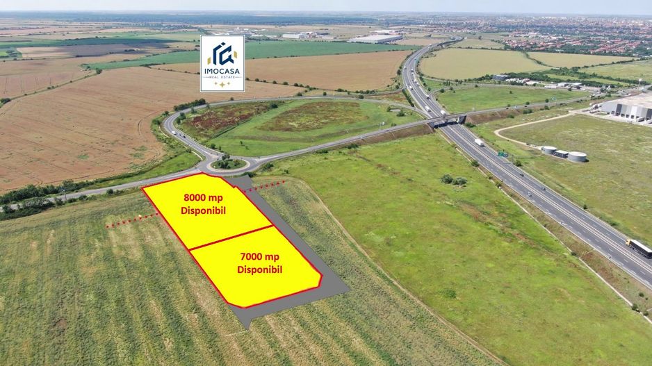 Teren intravilan cu potenzial Arad Sud, DN69, A1, Spălătorie, Service. - Poză 1