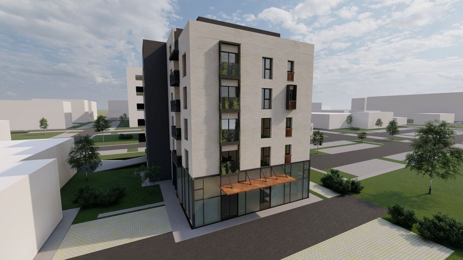 Apartamente in bloc NOU cu 2  camere zona GH.Doja - Poză 4