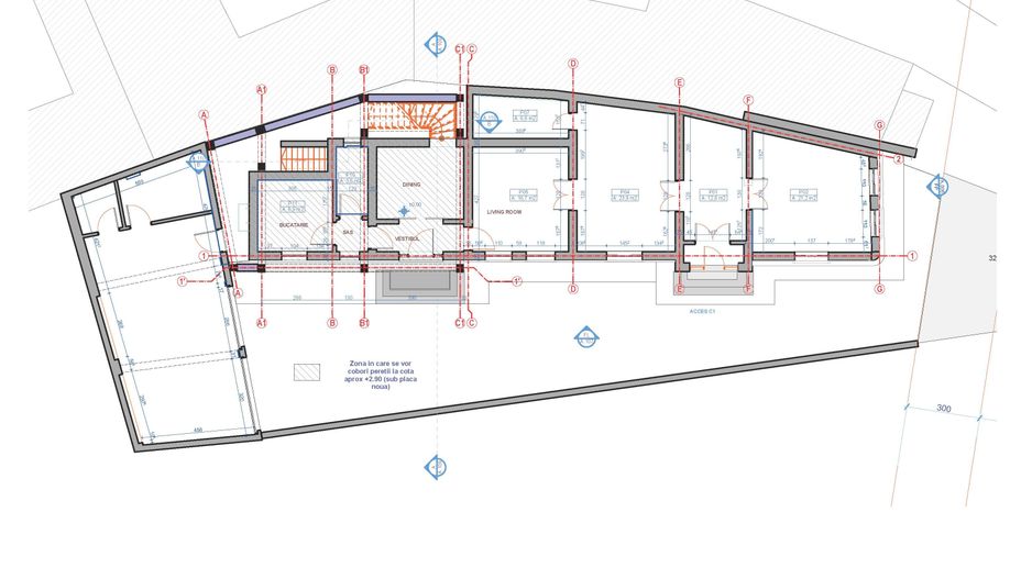 OPORTUNITATE RARA - imobil central, multifunctional, curte PROPRIE - Poză 41