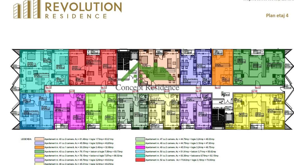 Ap. 2 camere, bloc nou cu lift – livrare 2026, comision 0% - Poză 7