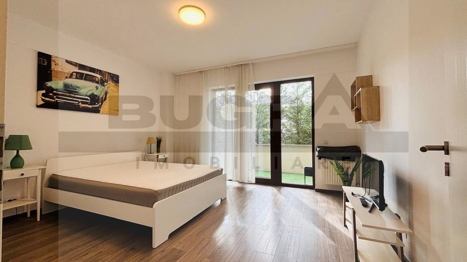 Apartament tip studio - finisat, mobilat, parcare, terasa, Luminia - Poză 1