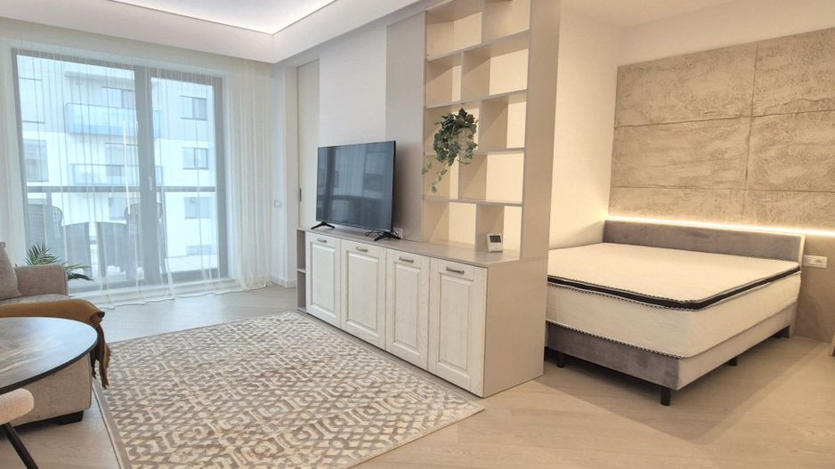 COMISION 0% Garsoniera 41mp CortinaNorth, loc parcare subteran, prima inchiriere - Poză 1