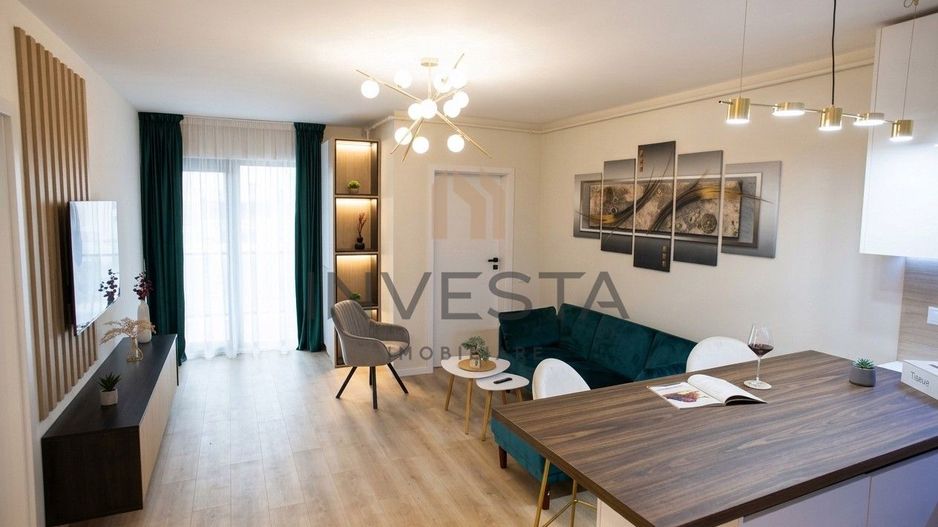 Apartament cu 3 camere, etaj intermediar, bloc nou, zona Frunzisului - Poză 1