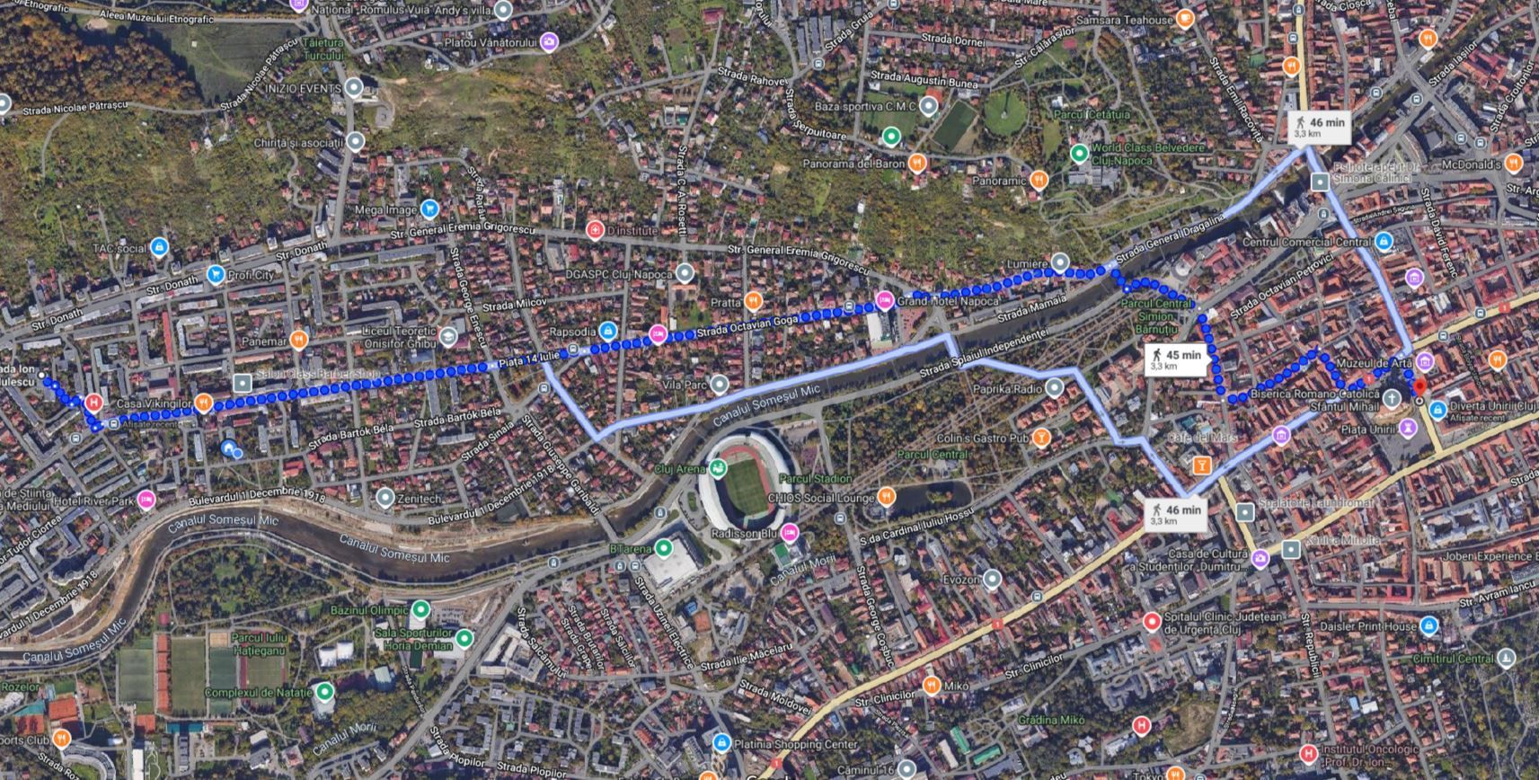 | Apartament cu 2 camere | Decomandat | Cartierul Grigorescu | Zona linistita | - Poză 14