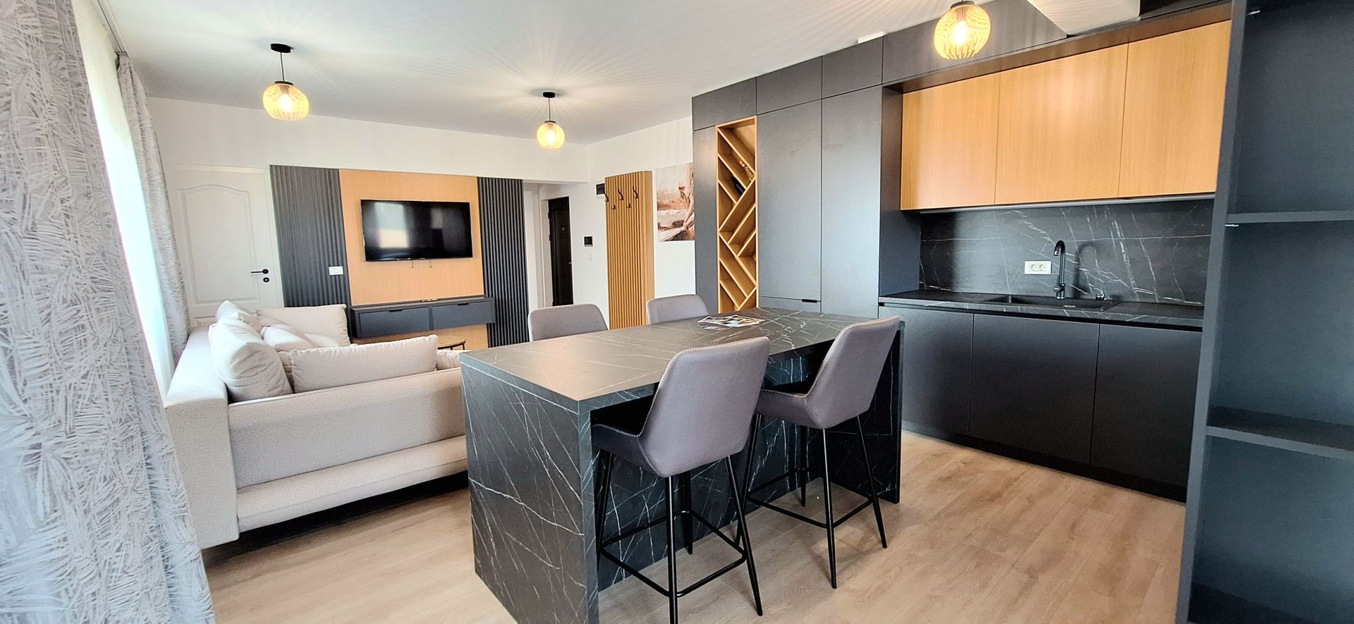 Apartament nou mobilat cu 2 locuri de parcare - Poză 5