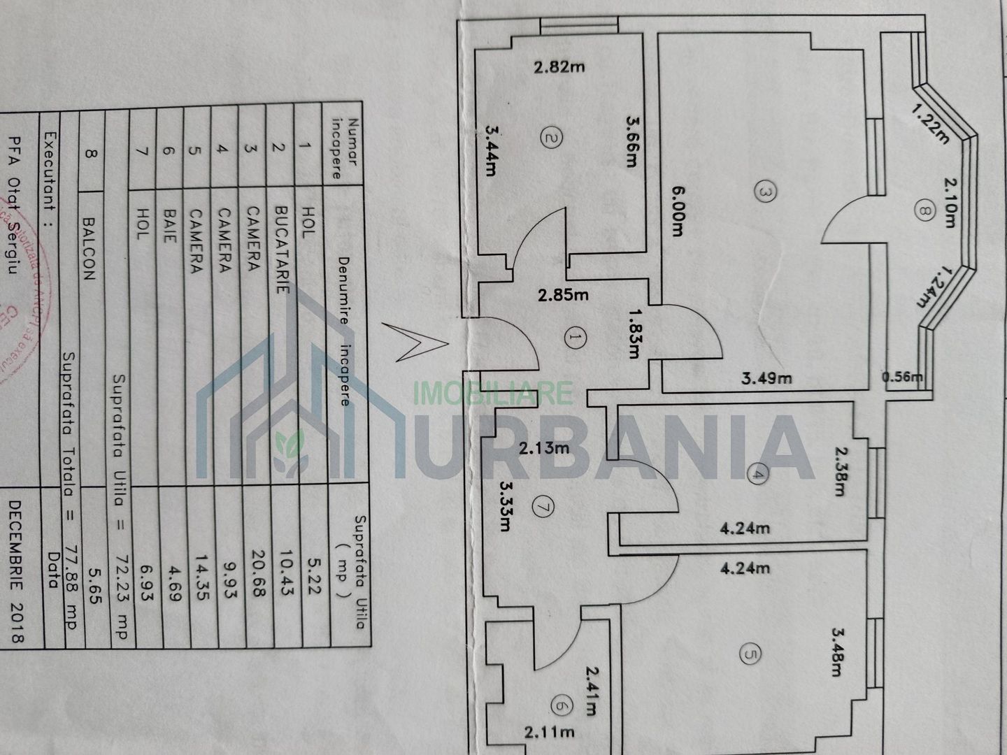 Apartament 3 camere, Nicolina 1, Esplanada, Iași - Poză 1