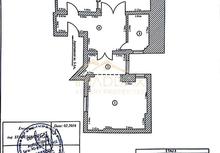 Apartament //3 camere// *86mp* // Cismigiu - Schiță 8