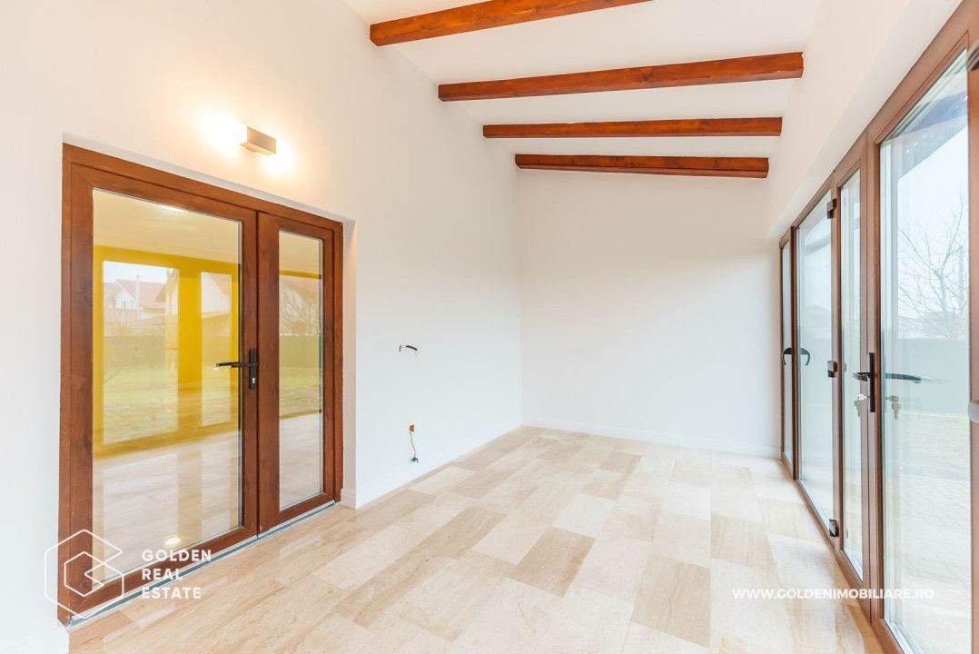 Casa noua la cheie, cu 3 dormitoare si 500 mp teren,  Sagu - Poză 8