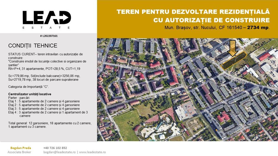 OPORTUNITATE LOCUINTE COLECTIVE CU AUTORIZATIE DE CONSTRUIRE - Poză 1