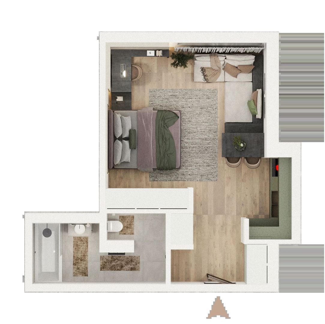 STUDIO DUBLU | PREMIUM | LANGA PARCUL TEI - Poză 7