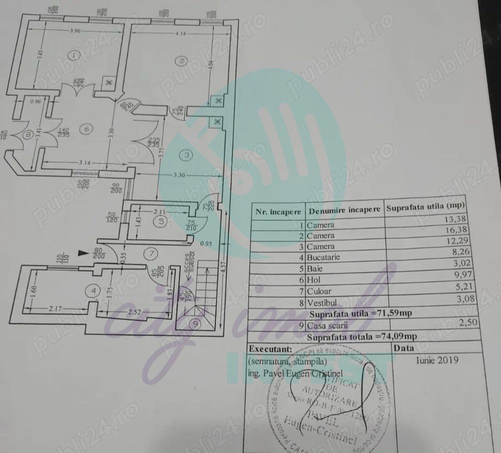 Vila 6 camere – Ultracentral | Unirii – Ideala Birou Showroom Cabinet - Poză 12