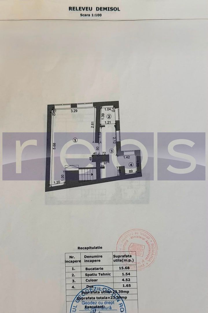INCHIRIERE CASA INDIVIDUALA | MOBILATA-UTILATA | 85MP | UNIRII | CURTE - Schiță 42