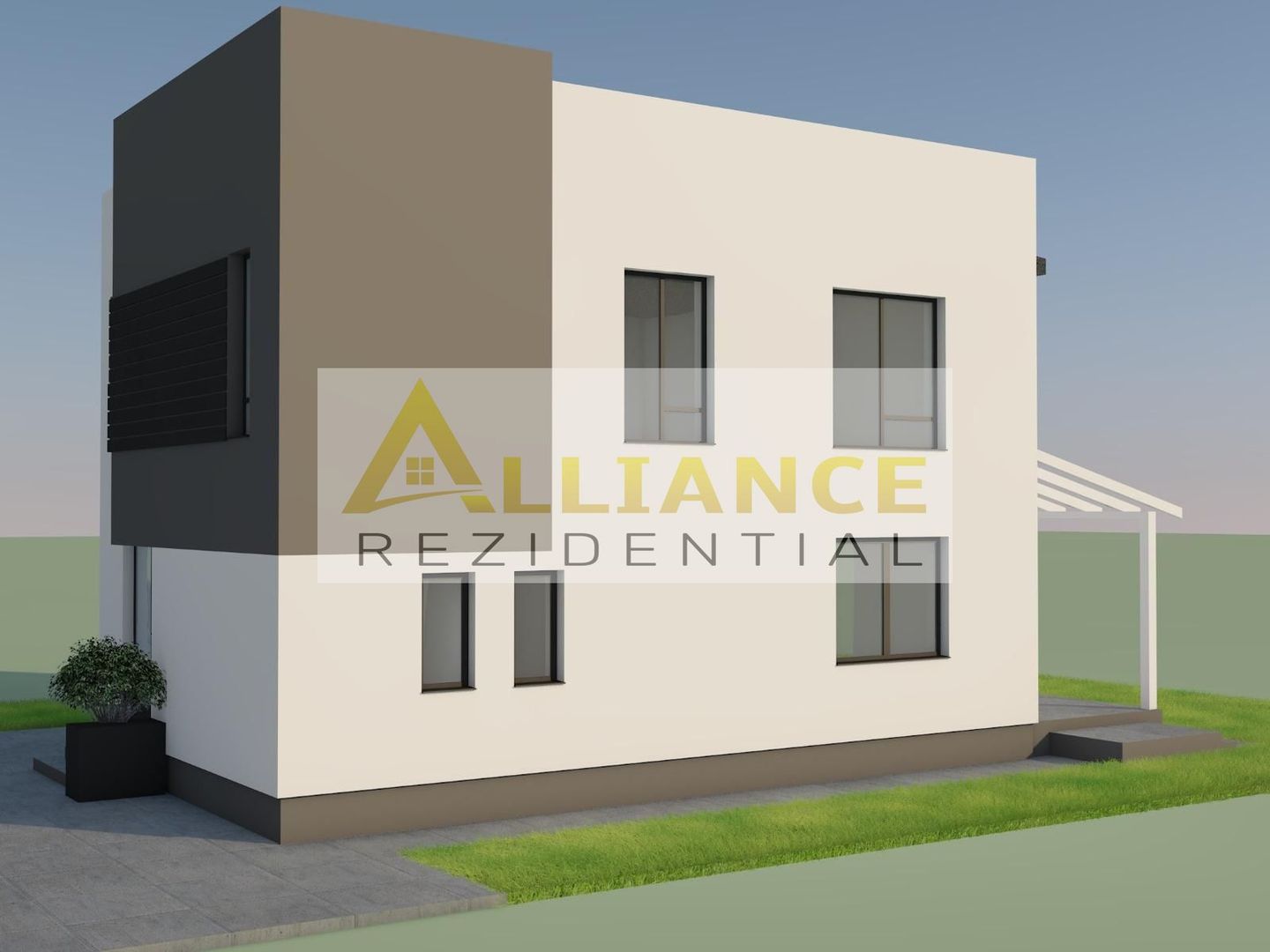 Vila individuala P+1E ~ 5 camere3 bai ~ 363mp teren - Poză 3