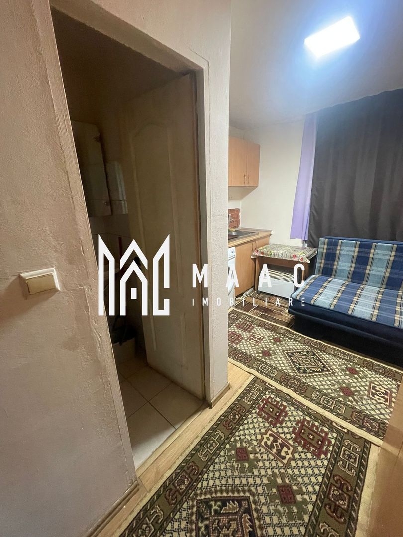 Garsonieră de vânzare | Țiglari, Sibiu | 14 mp, baie proprie - Poză 1