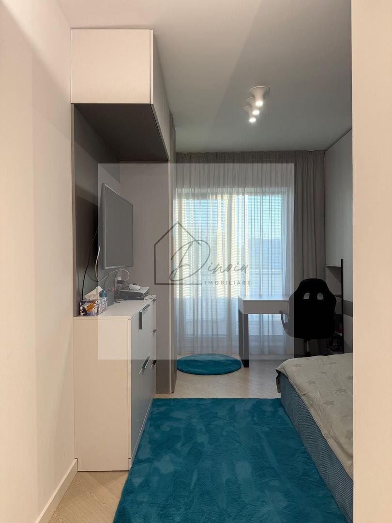 Apartament 3 camere CORTINA NORTH Pipera -105mp, lux, vedere Promenada - Poză 19