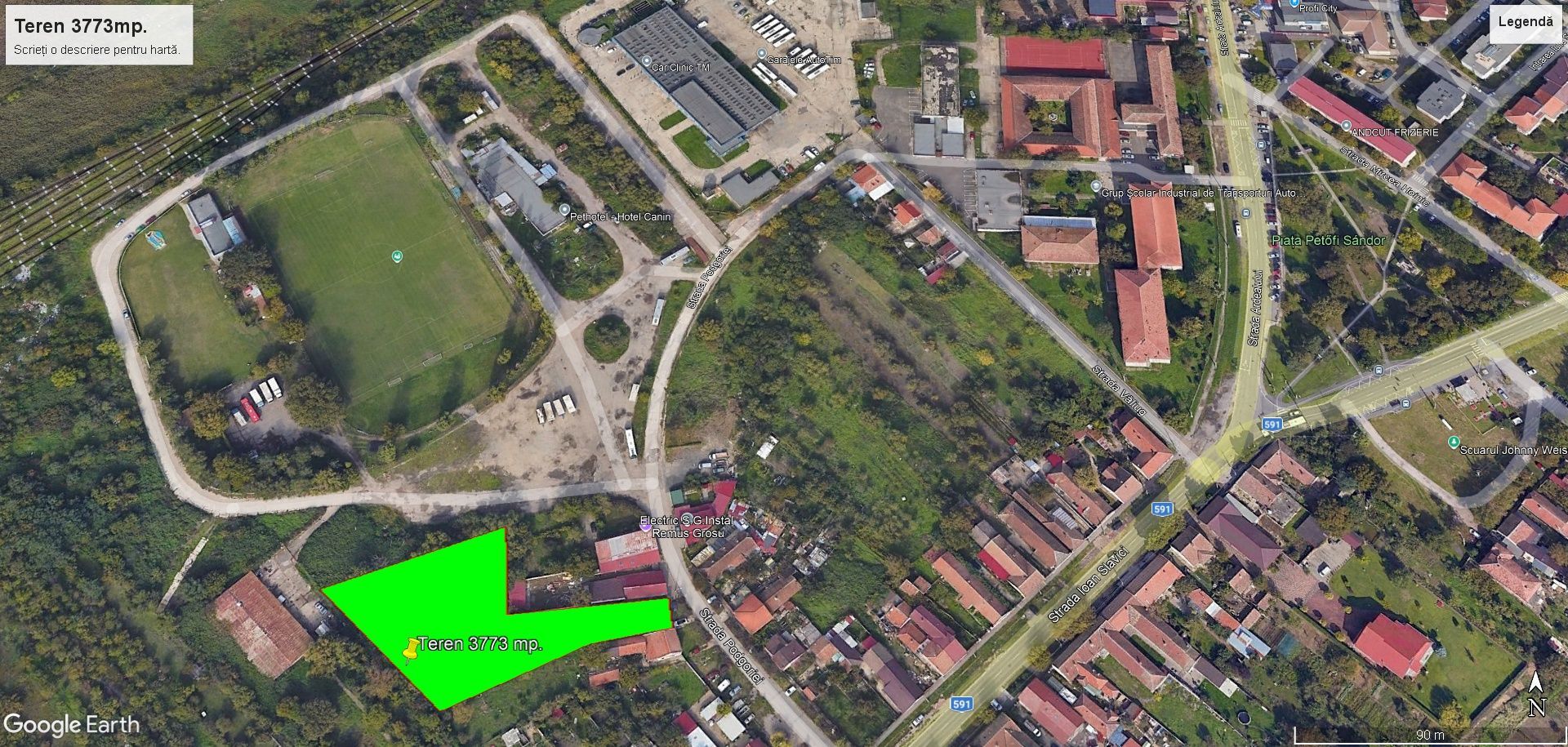 Teren intravilan 3.773 mp – oportunitate de investiție în Freidorf, Timișoa! - Poză 1