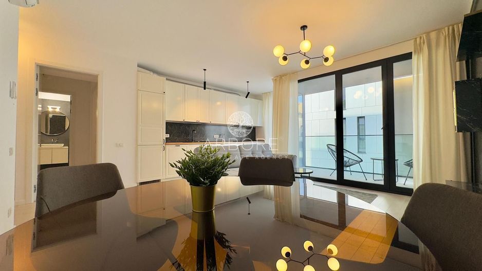 Apartament 2 camere Premium , mobilat complet , zona Herastrau - Poză 5