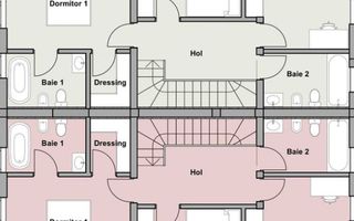 Casă tip duplex cu garaj dublu și curte proprie, zona Borhanci - Poză 4