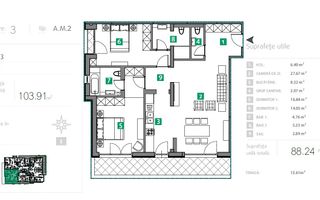 Apartament cu 3 camere, Sisești - Poză 10